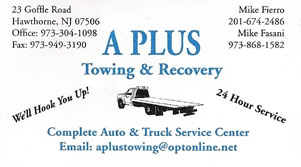 A Plus Towing & Recovery